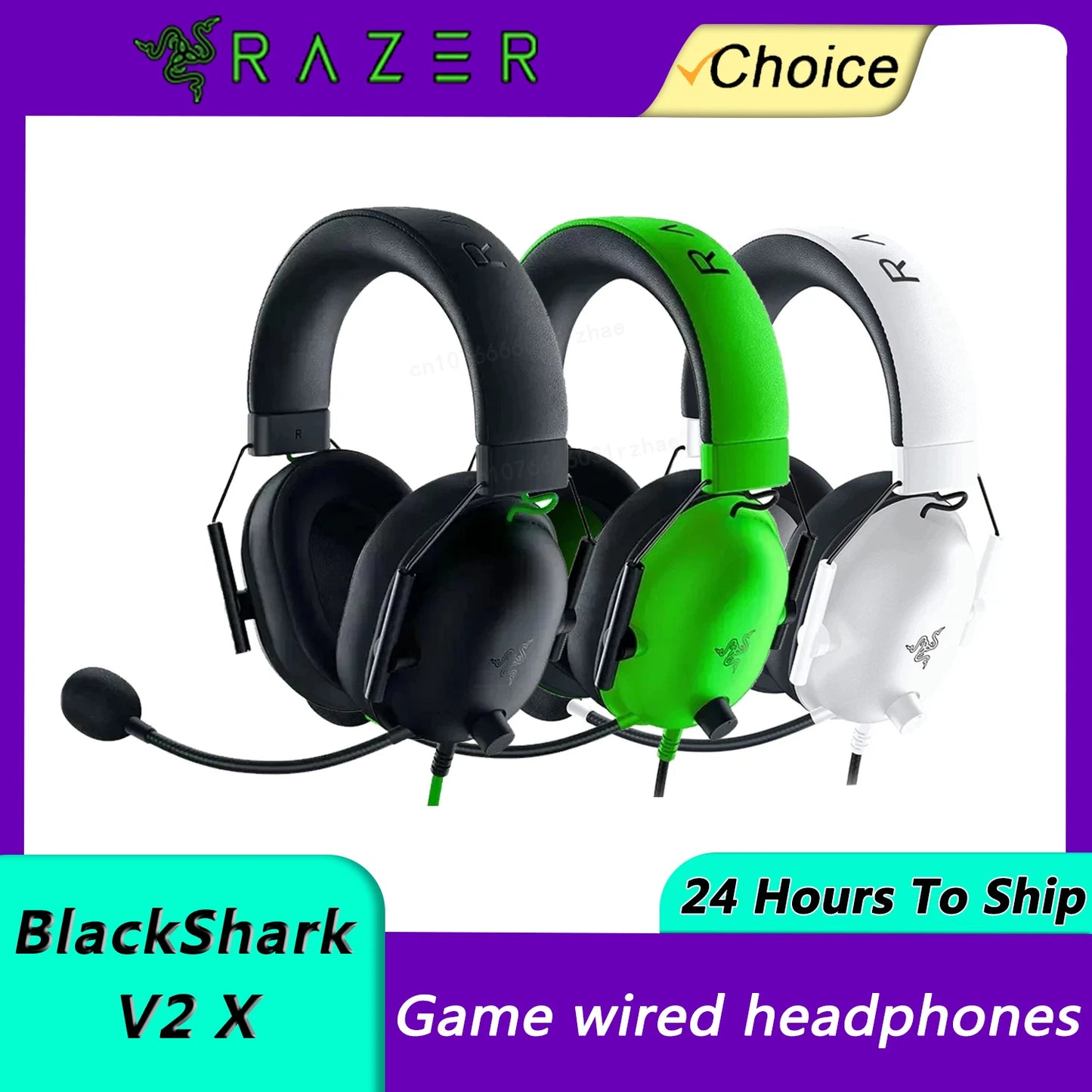 RAZER BlackShark V2 X – L'Arme Ultime des Pros !