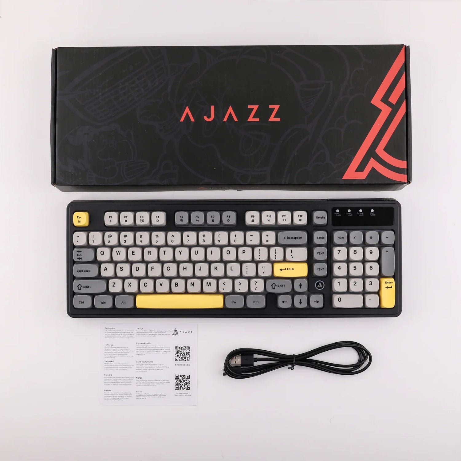 claviers gaming mécaniques Ajazz