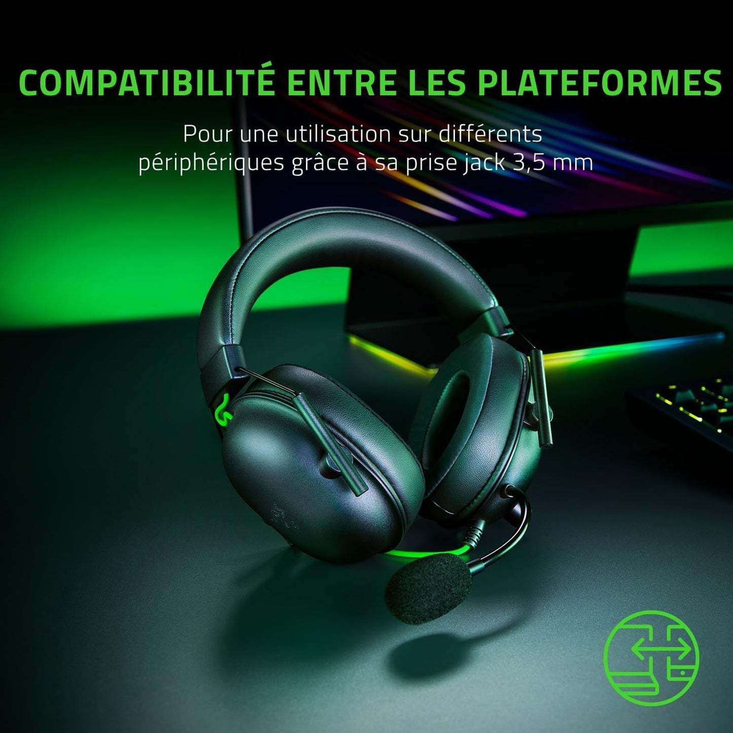 RAZER BlackShark V2 X – L'Arme Ultime des Pros !
