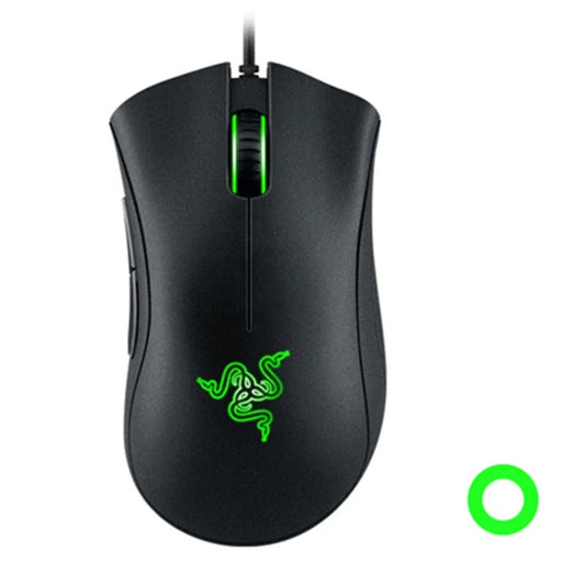 Original Razer DeathAdder  – Précision Légendaire pour Joueurs d’Exception-Souris de jeu Souris 6400DPI Capteur optique 5 boutons indépendants pour ordinateur portable PC Gamer
